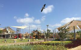 הפארק הבוטני החדש בעכו (צילום: דוברות עיריית עכו)