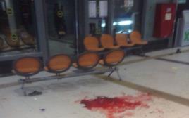 פיגוע ירי בתחנה המרכזית בבאר שבע (צילום: חטיבת דובר המשטרה)