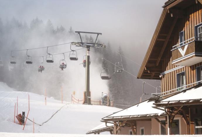 אתר סקי באוסטריה (צילום:  אינגאימג)