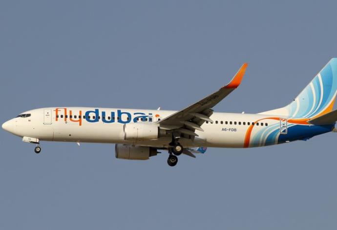 מטוס מדגם בואינג 737 של FlyDubai (צילום:  ויקיפדיה)