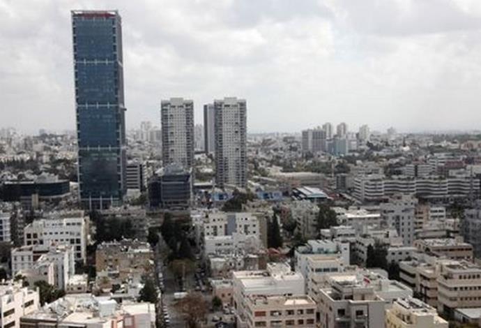 בניינים בתל אביב (צילום:  מרק ישראל סלם)