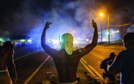המהומות בפרגוסון, מיזורי (צילום: רויטרס)