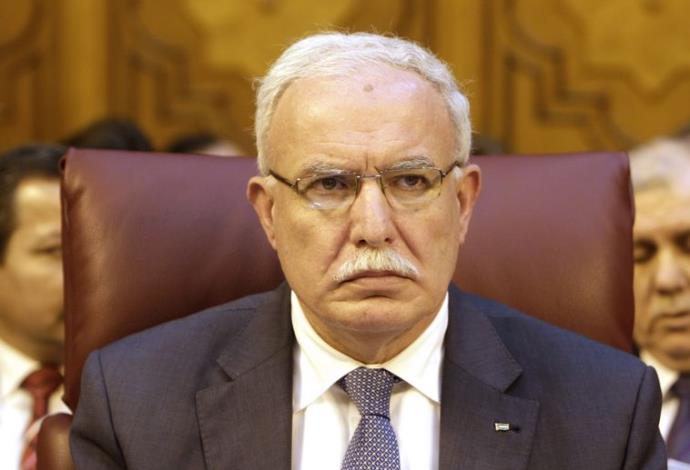 שר החוץ הפלסטיני ריאד אל מאלקי (צילום:  רויטרס)