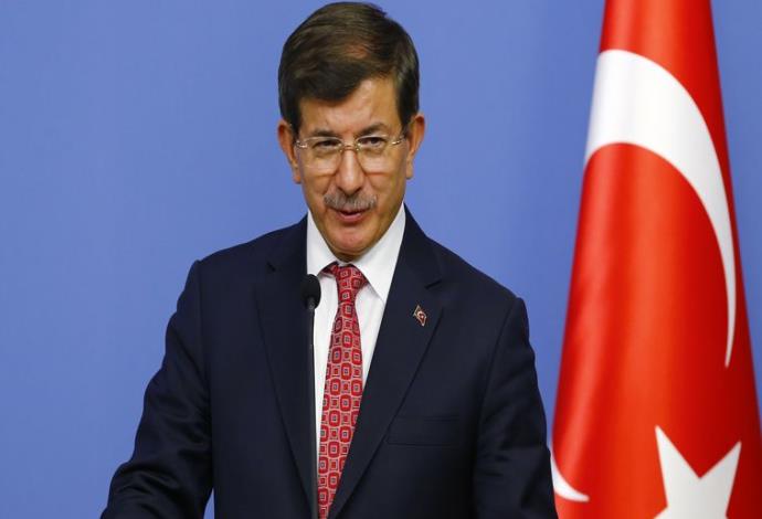 ראש ממשלת טורקיה אחמט דאבוטולו (צילום:  רויטרס)