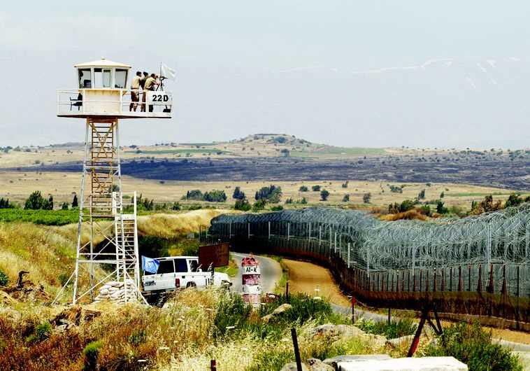 גבול ישראל סוריה, רמת הגולן. צילום: רויטרס