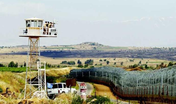 גבול ישראל סוריה, רמת הגולן (צילום: רויטרס)