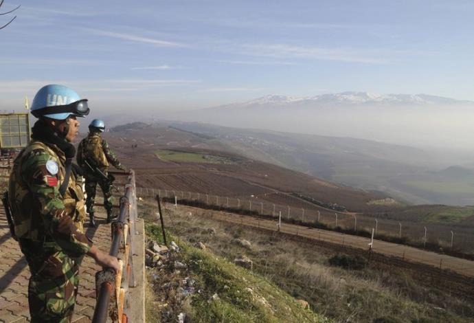 חיילי יוניפי"ל בלבנון (צילום:  רויטרס)
