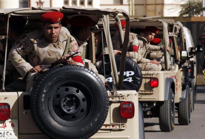 חיילים מצרים. צילום ארכיון: רויטרס