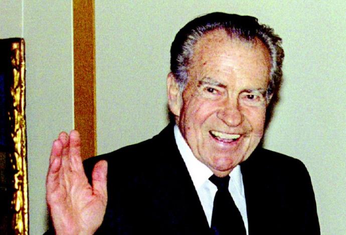 נשיא ארה"ב לשעבר ריצ'ארד ניקסון (צילום:  רויטרס)