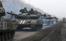 טנקים של צבא אוקראינה (צילום: רויטרס)