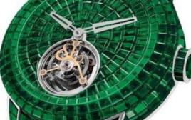 שעון מאבני ברקת ירוקות (צילום: אתר החברה)