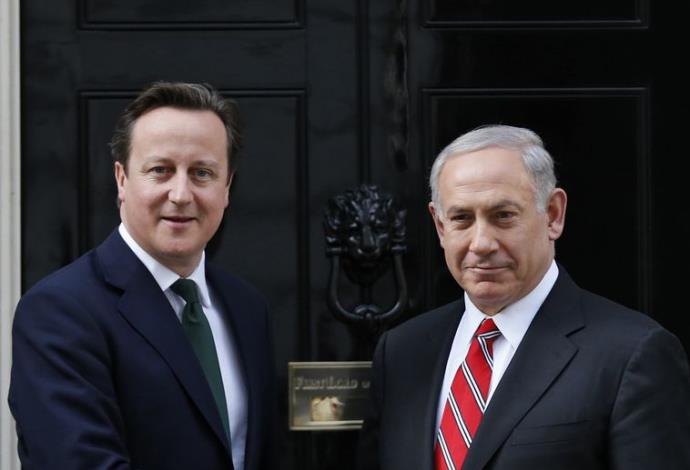 בנימין נתניהו ודייויד קמרון ראש ממשלת בריטניה (צילום:  רויטרס)