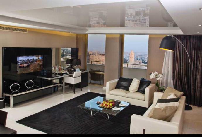 חדר רחצה בסוויטה מלון לאונרדו פלאזה ירושלים    (צילום:  יח"צ פתאל)