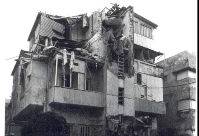מלון סבוי בתל אביב לאחר הפיגוע (צילום:  שמואל רחמני)