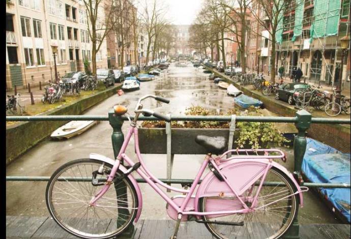אופניים באמסטרדם (צילום:  אינגאימג)