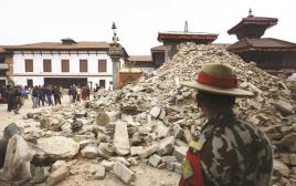 ההריסות בנפאל (צילום: רויטרס)