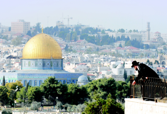 ירושלים כיפת הזהב (צילום:  גילי יערי, פלאש 90)