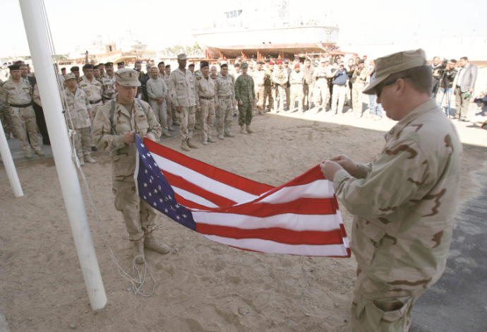 חיילי ארצות הברית יוצאים מעיראק (צילום:  רויטרס)