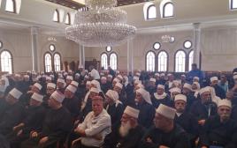 כינוס מנהיגי הדרוזים בנבי שועייב (צילום: נועם אמיר)