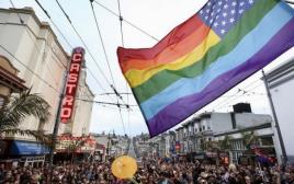 מצעד הגאווה בסן פרנסיסקו (צילום: רויטרס)