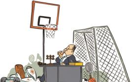 קריקטורה, למה אין ספורט בישראל? (צילום: ליאב צברי)