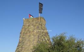מגדל הפיקוח של הג'יהאד האיסלאמי (צילום: פלוגות אל קודס)