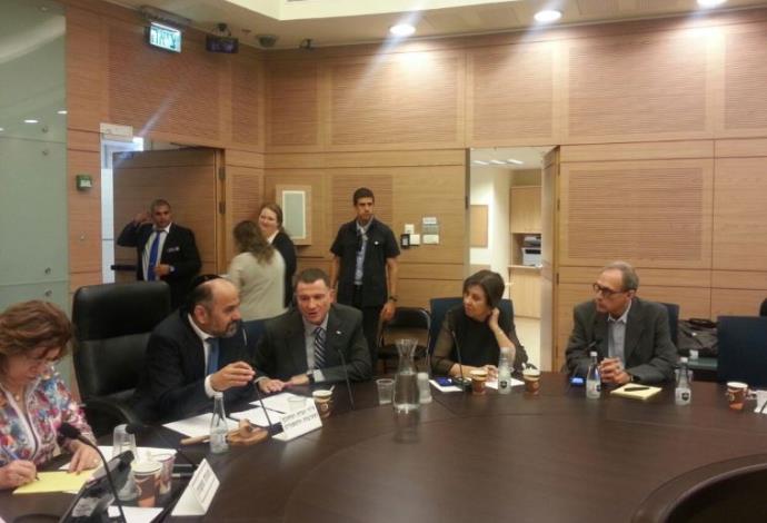 ישיבת ועדת החינוך בנושא השואה הארמנית (צילום:  דוברת ועדת החינוך)