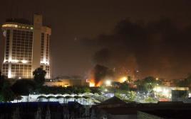 פיצוץ מכונית תופת בעיראק, ארכיון (צילום: רויטרס)