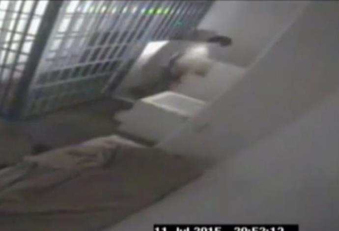 אל צ'אפו בורח מבית הכלא במקסיקו (צילום:  צילום מסך)
