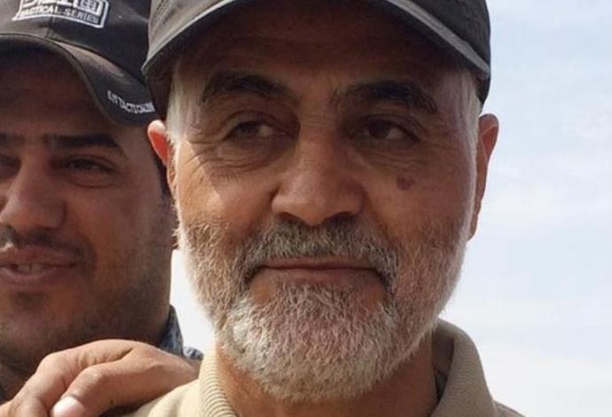 קאסם סולימאני, ראש גדודי קודס במשמרות המהפכה האיראניים (צילום:  רויטרס)