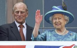 המלכה אליזבת' ה-2 והנסיך פיליפ (צילום: רויטרס)