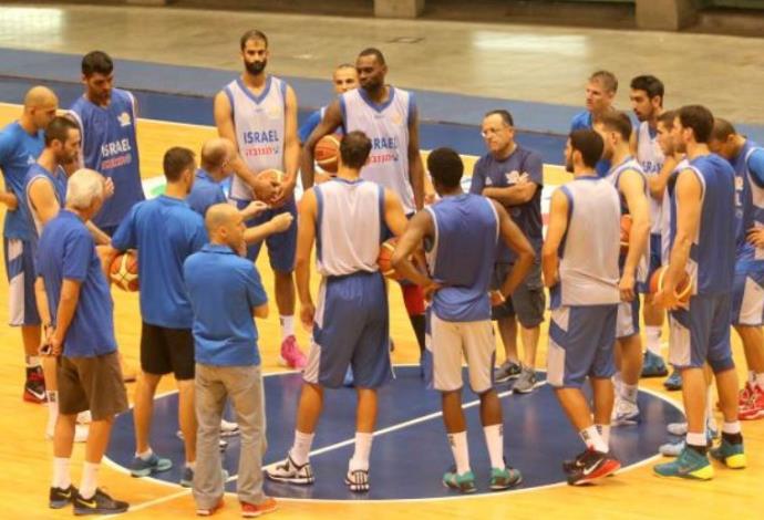 נבחרת ישראל בכדורסל (צילום:  עדי אבישי)