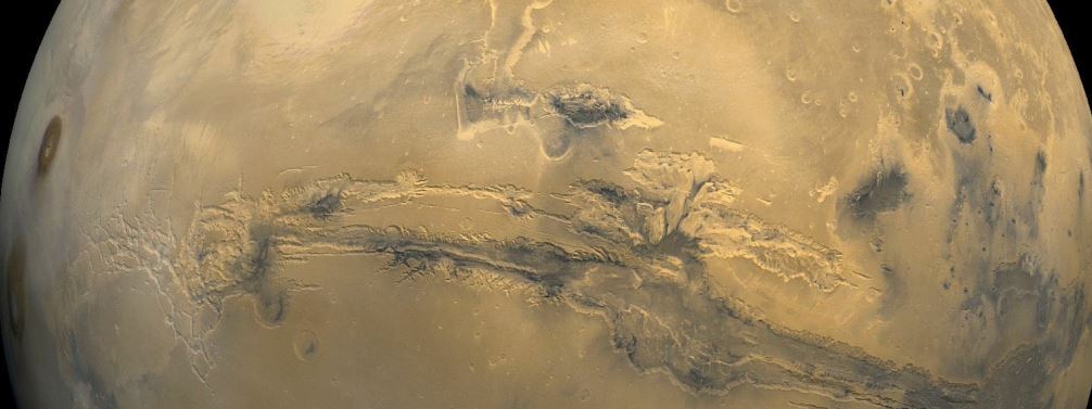 מאדים כפי שצולם מוויקינג 1 ב-22 בפברואר 1980 (צילום: ויקימדיה)