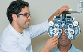 בדיקת עיניים (צילום: אינגאימג)