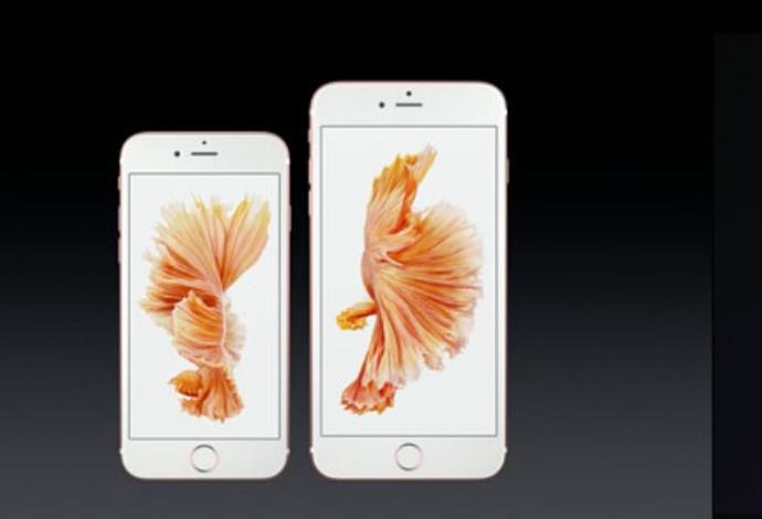 אייפון S6 ואייפון S6 פלוס נחשפים (צילום:  צילום מסך)