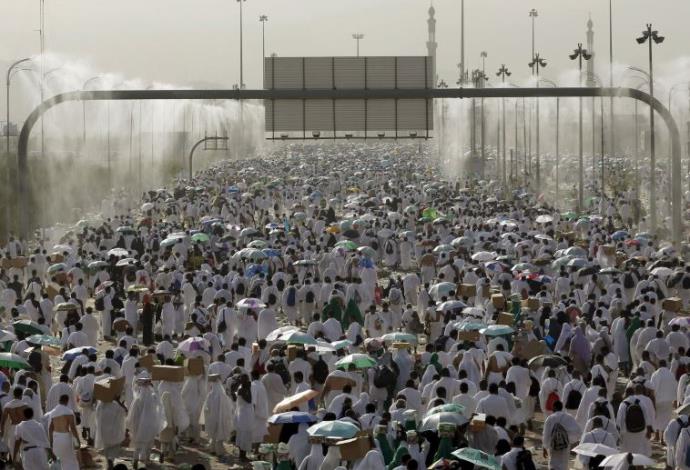 עולי רגל במכה, סעודיה  (צילום:  רויטרס)