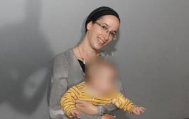 נעמה הנקין שנרצחה בפיגוע הירי עם תינוקה (צילום: הילה לוצקי (צילום מסך פייסבוק))