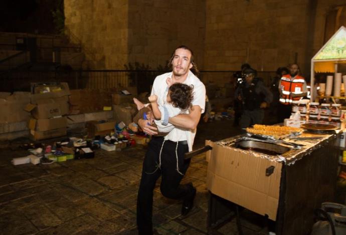 פיגוע הירי בירושלים (צילום:  יונתן זינדל, פלאש 90)