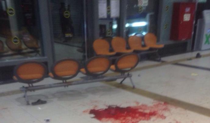 פיגוע ירי בתחנה המרכזית בבאר שבע (צילום: חטיבת דובר המשטרה)