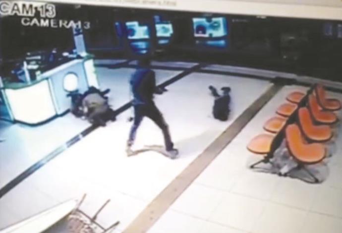 פיגוע הטרור בתחנה המרכזית בב"ש (צילום:  צילום מסך)