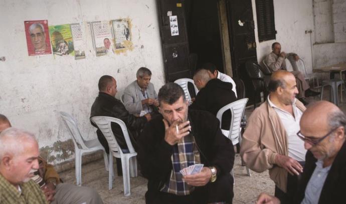 פלסטינים בגדה המערבית  (צילום: מרים אלסטר, פלאש 90)