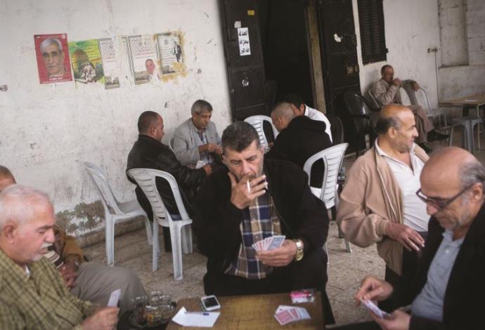 פלסטינים בגדה המערבית  (צילום:  מרים אלסטר, פלאש 90)