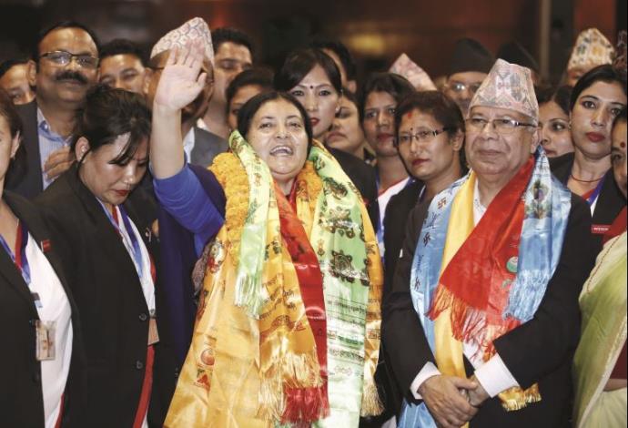 הנשיאה בנדארי, נפאל (צילום:  רויטרס)