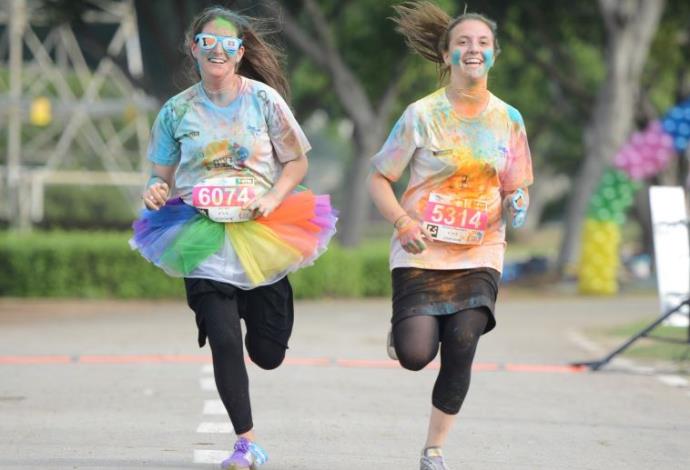 מרוץ "רצים בצבע" (צילום:  ערן ירדני)