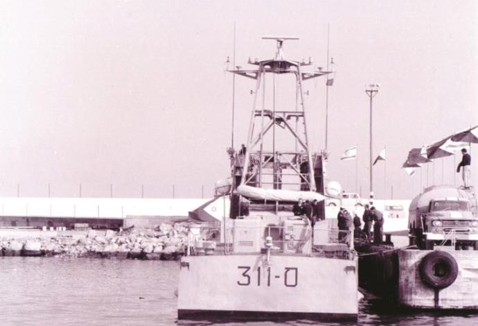 ספינת הטילים הראשונה של שייטת 3 (צילום:  דובר צה"ל)