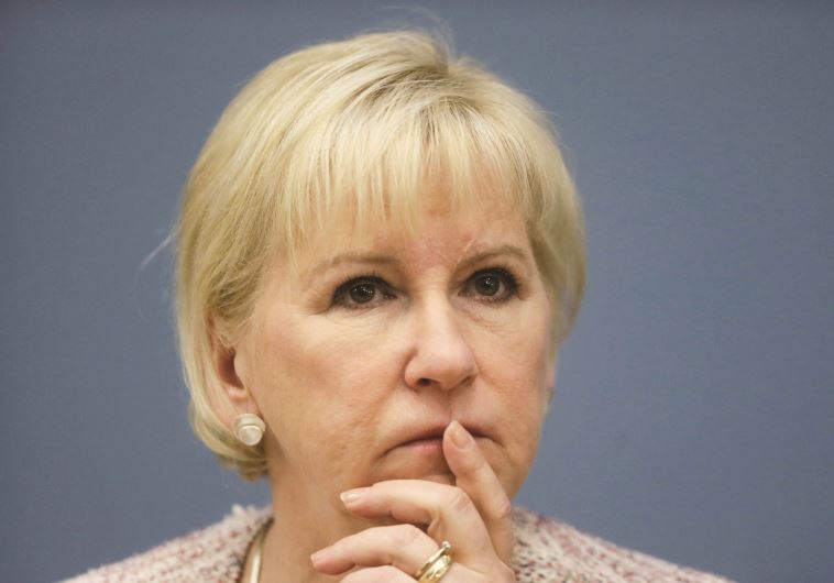 מרגוט וולסטרום, שרת החוץ של שוודיה. (צילום:רויטרס)