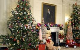 חג המולד בבית הלבן (צילום: רויטרס)