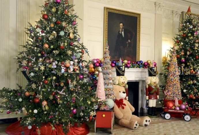 חג המולד בבית הלבן (צילום:  רויטרס)