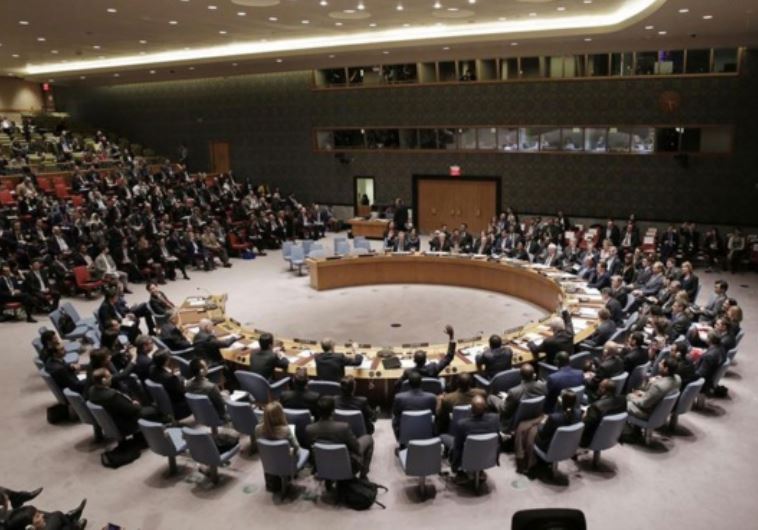 מועצת הביטחון של האו''ם. צילום מסך