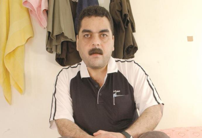 סמיר קונטאר בכלא הישראלי (צילום:  ראובן קסטרו)